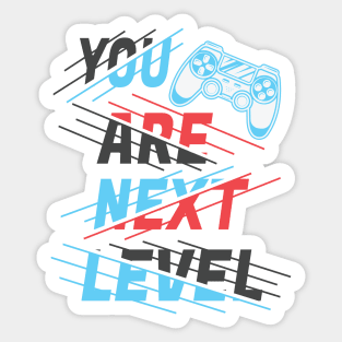 Next Level Gamer © GraphicLoveShop Sticker